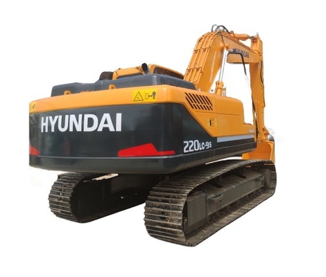 Оригинальный корейский экскаватор 22T Hyundai 220lc-9s с хорошим состоянием и двигателем EPA
