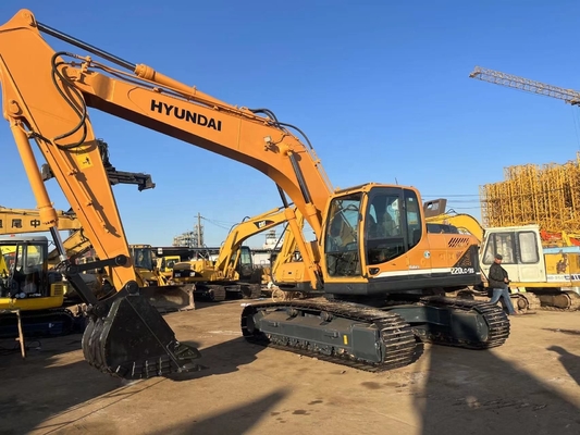 Оригинальный корейский экскаватор 22T Hyundai 220lc-9s с хорошим состоянием и двигателем EPA
