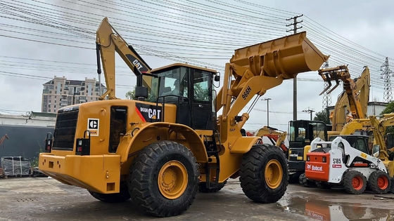 CAT 966H Подержанный погрузчик с гидравлическим цилиндром Liyuan в хорошем состоянии