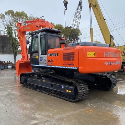 Использованный экскаватор Hitachi ZX240G с гидравлическим насосом Liyuan в хорошем состоянии
