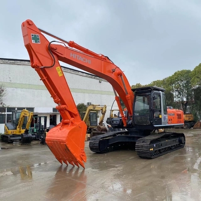 Использованный экскаватор Hitachi ZX240G с гидравлическим насосом Liyuan в хорошем состоянии