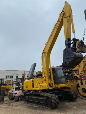 Использованный экскаватор Komatsu PC200 с гидравлическим цилиндром и насосом Liyuan в хорошем состоянии
