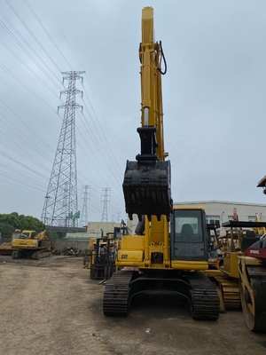 Использованный экскаватор Komatsu PC200 с гидравлическим цилиндром и насосом Liyuan в хорошем состоянии
