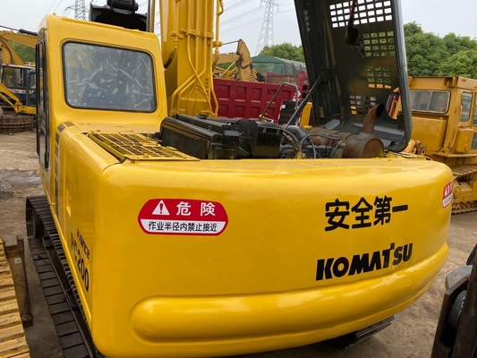 Использованный экскаватор Komatsu PC200 с гидравлическим цилиндром и насосом Liyuan в хорошем состоянии
