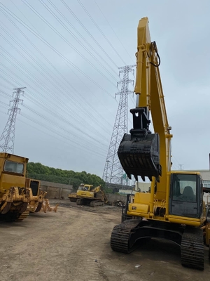 Использованный экскаватор Komatsu PC200 с гидравлическим цилиндром и насосом Liyuan в хорошем состоянии