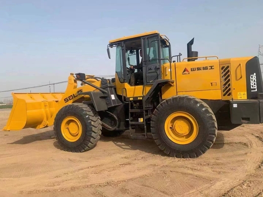 138кВт SDLG 956L Подержанный колесный погрузчик с хорошей производительностью