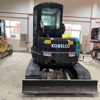 Оригинальный японский экскаватор Kobelco SK55 в хорошем состоянии для ферм в Шанхае