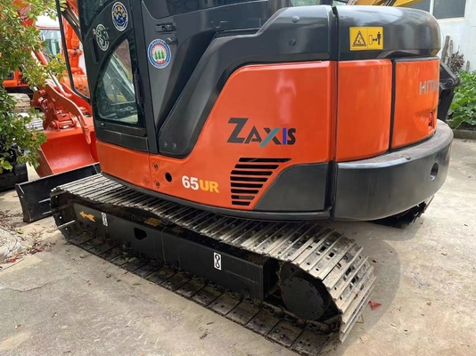 Подержанный экскаватор Hitachi zx65ur с емкостью 0.1 м3 в хорошем состоянии