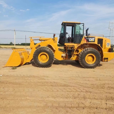 Подержанный погрузчик Caterpillar 950H с оригинальной краской и мощностью 70 кВт из Японии