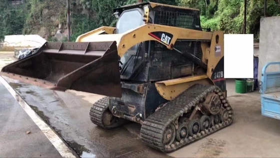 Использованная японская оригинальная краска Caterpillar Wheel Loader 247B с высокой эффективностью работы