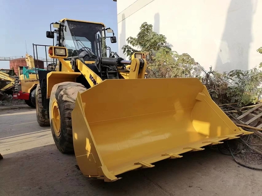 Подержанный 20-тонный погрузчик Komatsu WA380 с уникальной гидравлической системой