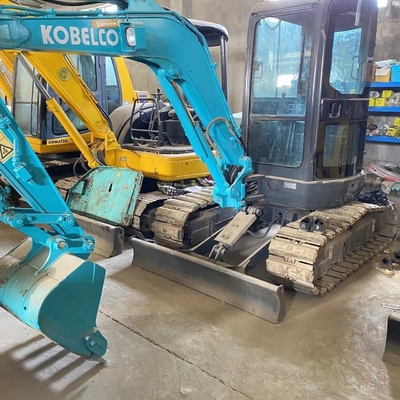 Оригинальный использованный Kobelco SK40SR мини экскаватор Liyuan гидравлический насос 4тонны рабочая масса