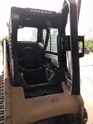 Япония Подержанный погрузчик CAT 247b Мини домашний погрузчик Легко управлять Подержанная гусеница 247b