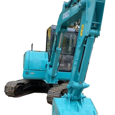 Использованный мини экскаватор Kobelco SK60 с гидравлическим насосом Liyuan низкий рабочий час 0-2000