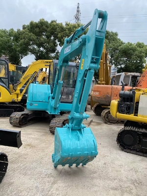 Использованный мини экскаватор Kobelco SK60 с гидравлическим насосом Liyuan низкий рабочий час 0-2000