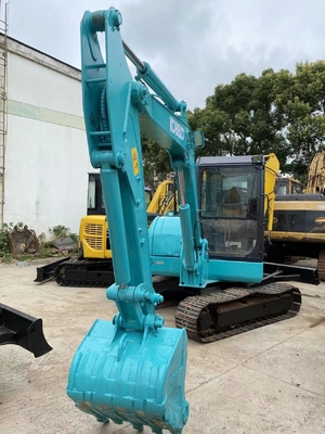 Использованный мини экскаватор Kobelco SK60 с гидравлическим насосом Liyuan низкий рабочий час 0-2000