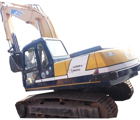 Kobelco SK200 экскаватор Япония оригинальная гидравлическая машина с гидравлическим клапаном Liyuan
