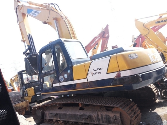 Kobelco SK200 экскаватор Япония оригинальная гидравлическая машина с гидравлическим клапаном Liyuan