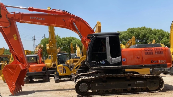 35T Hitachi zx350 экскаватор оригинальный Япония в хорошем состоянии двигатель EPA Подходит для ферм
