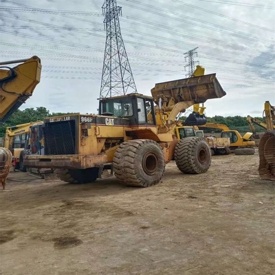 Подержанный Caterpillar 966f загрузчик для продуктового магазина Подержанный Cat 966f колесный загрузчик