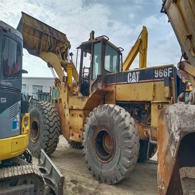 Подержанный Caterpillar 966f загрузчик для продуктового магазина Подержанный Cat 966f колесный загрузчик