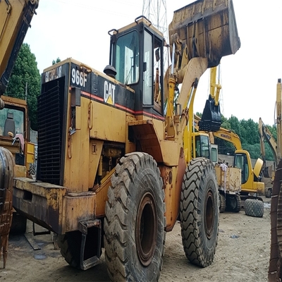 Подержанный Caterpillar 966f загрузчик для продуктового магазина Подержанный Cat 966f колесный загрузчик
