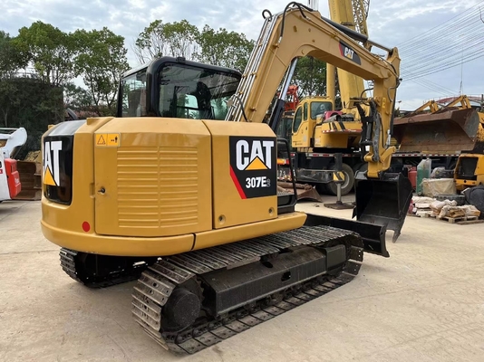 Оригинальная тракторная машина использованный кассир CAT 307E2 мини экскаватор с клапаном Liyuan