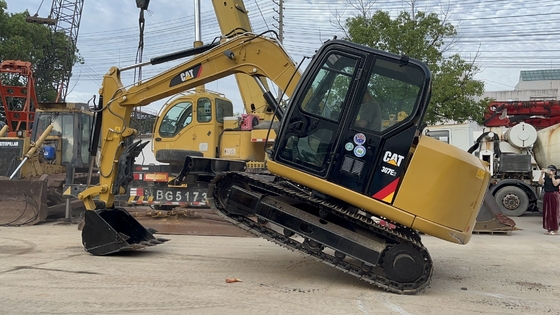 Оригинальная тракторная машина использованный кассир CAT 307E2 мини экскаватор с клапаном Liyuan
