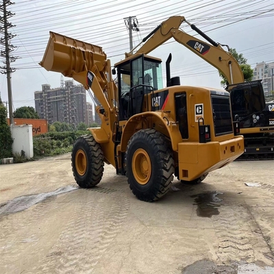 Передний погрузчик трактор японский оригинальный Cat 966L Подержанный погрузчик на колесах с и 165kw