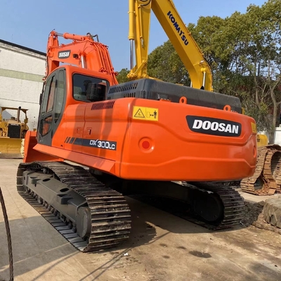 Японская оригинальная тракторная машина Doosan DX300LC Использованный экскаватор с бесплатной доставкой сегодня