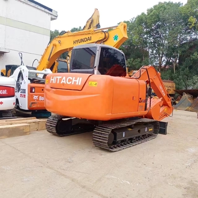 Hitachi ZX70 Использованный экскаватор из Японии с двигателем HINO и гидравлическим цилиндром Liyuan