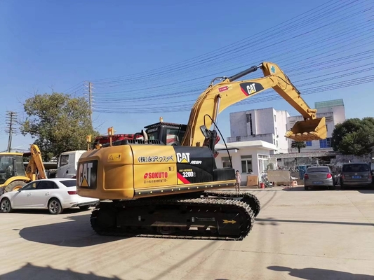 Использованный экскаватор Caterpillar Cat320D2 Япония производит погрузчик с номинальной нагрузкой 20ТОН