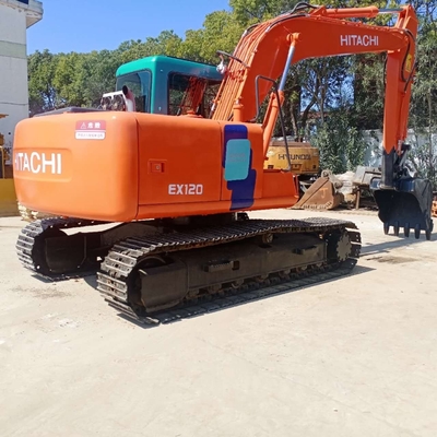 Двигающийся экскаватор типа ползунок Hitachi EX120 с гидравлическим насосом Liyuan Japan Original