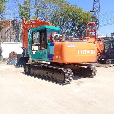 Двигающийся экскаватор типа ползунок Hitachi EX120 с гидравлическим насосом Liyuan Japan Original