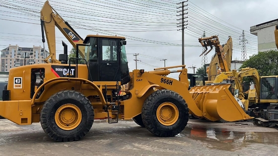 Низкие рабочие часы CAT Caterpillar 966H оригинальный японский погрузчик CAT966H в хорошем состоянии