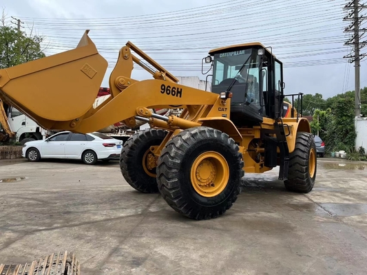 Низкие рабочие часы CAT Caterpillar 966H оригинальный японский погрузчик CAT966H в хорошем состоянии