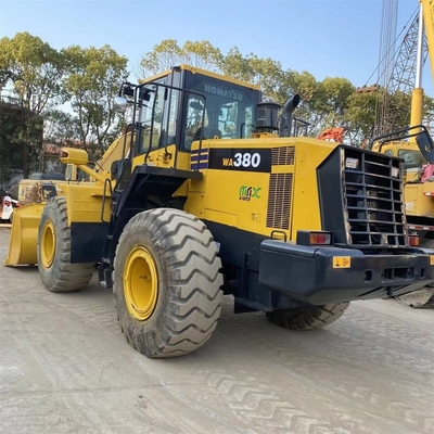 KOMATSU WA380 колесный погрузчик Япония сделанный передний загрузчик с превосходными характеристиками