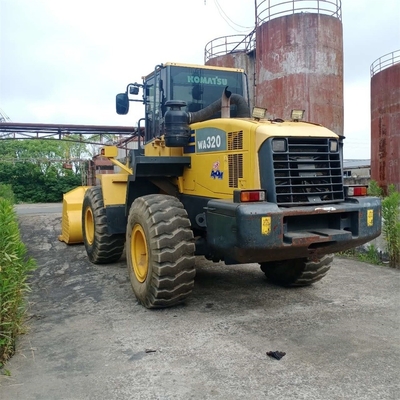 Подержанный передний погрузчик Komatsu WA320-5 с низким количеством рабочих часов 0-2000 в отличном состоянии
