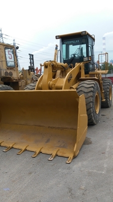 11000 12000 кг масса машины Использованный колесный погрузчик CAT 966G с гидравлическим насосом Nabtesco