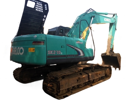 Использованный экскаватор Kobelco SK210LC Япония оригинальный трактор с низким расходом топлива