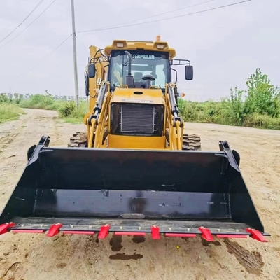 Подержанный буровой погрузчик CAT 420F Доступная земляная машина с гидравлическим насосом CAT