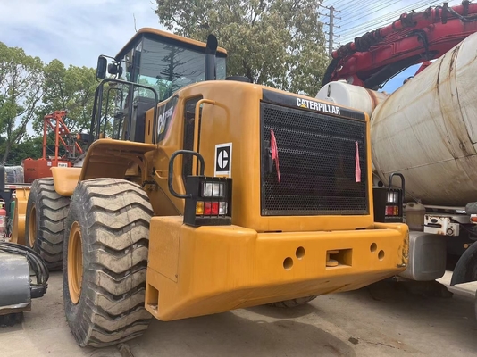 Двигающийся тип колеса Япония Использованный Caterpillar 966H колесный погрузчик и Денисон гидравлический насос