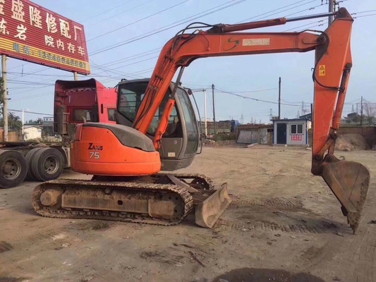 Оригинальный японский экскаватор 7T Hitachi zx75us zaxis75us Crawler Digger с двигателем EPA
