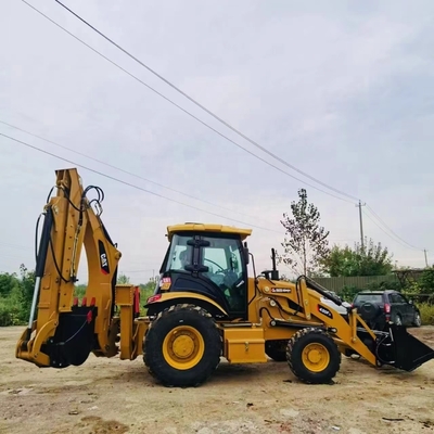 Низкие часы CAT 420F Загрузчик буксировщика с отличным состоянием в магазинах строительных материалов