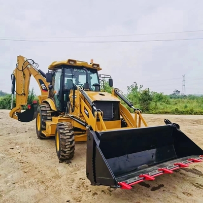Низкие часы CAT 420F Загрузчик буксировщика с отличным состоянием в магазинах строительных материалов
