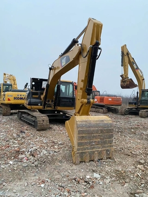 20-тонный использованный экскаватор CAT 320D с двигателем EPA и оригинальной краской Caterpillar 320D
