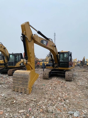 20-тонный использованный экскаватор CAT 320D с двигателем EPA и оригинальной краской Caterpillar 320D