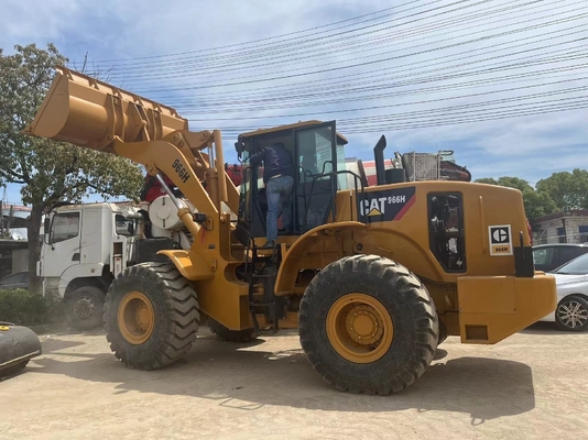 Подержанные колесные погрузчики CAT966H с массой машины 6000 кг. Включается и другой гидравлический насос