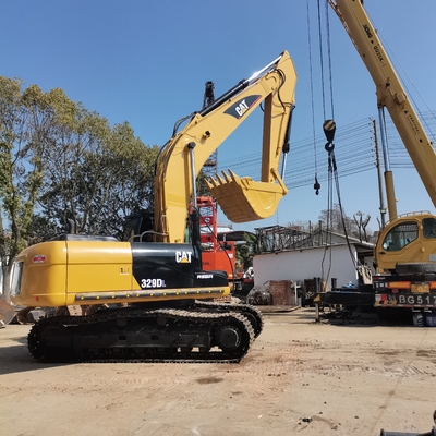 Оригинальная краска Япония CAT329DL Гидравлический экскаватор 5тонная рабочая масса двигатель Cummins