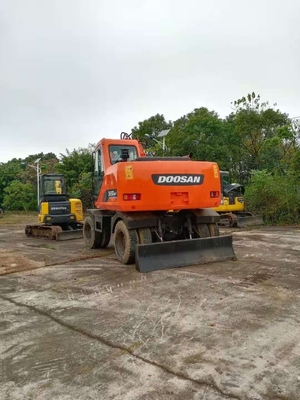 Использованный экскаватор Doosan DH150W-7 с двигателем HINO 15000 кг масса машины и Япония
